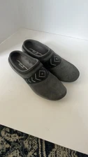Easy Spirit Explore24 Gray Suede Slip-On Loafers Size Women’s 9.5N