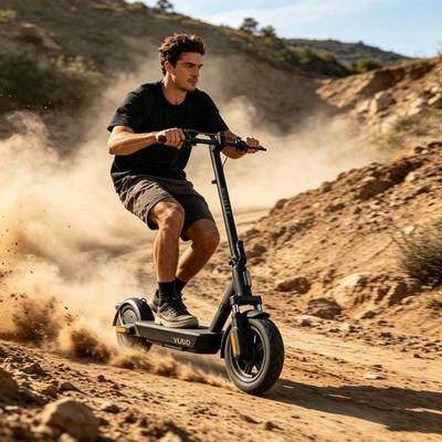 750W Electric Scooter Adults E-Scooter 44 mile Long Range 10in Tire Commuter