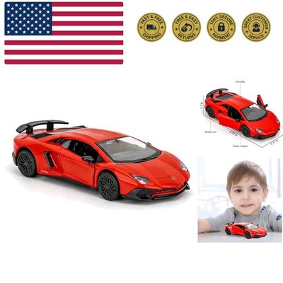 1/36 Scale Lamborghini Aventador LP700-4 Casting Car Model, Zinc Alloy Toy Ca...