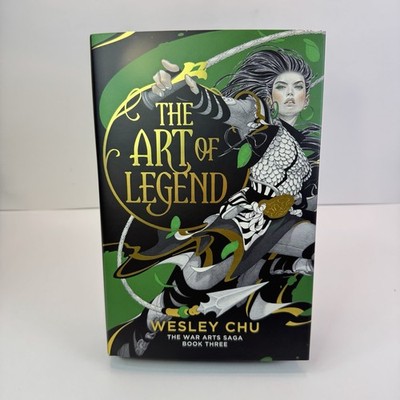 The Art Of Legend By Wesley Chu SIGNED The Broken Binding Ed. #803/1250 New