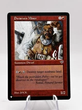 Dwarven Miner List Reprints Mirage MTG NM