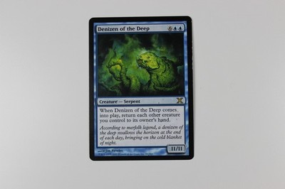 Denizen of the Deep (80/383, 10E, 2007) - Magic the Gathering Card Rare MP