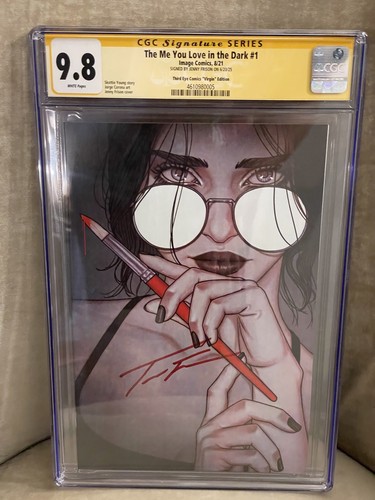 The Me You Love in the Dark #1 Jenny Frison Virgin Variant Ltd 500 CGC 9.8 SS 🔥