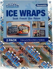 Chillz Reusable Ice Sheets – Flexible Ice Blankets for Coolers, Lunch Boxes, Shi