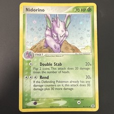 Nidorino 70 HP Reverse Holo Uncommon EX FireRed LeafGreen 41/112 LP Holo LP on eBay