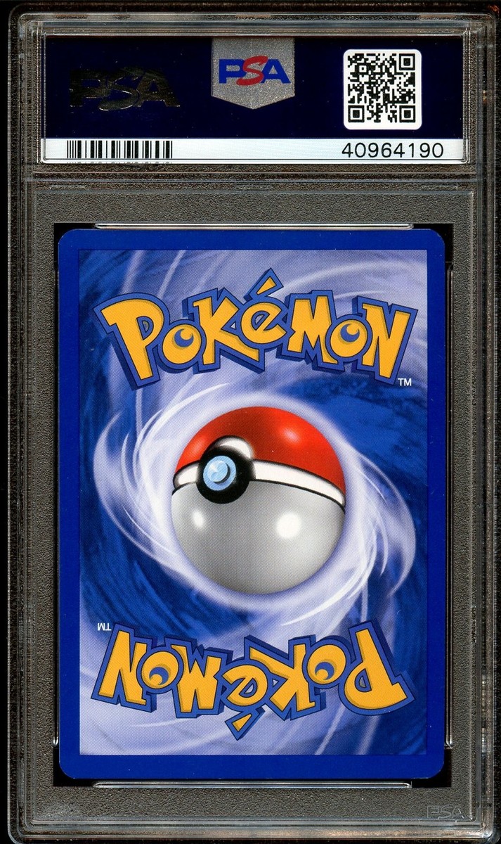 PSA 10 GEM MINT Entei 6/64 DOUBLE HOLO ERROR Neo Revelation