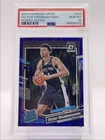 VICTOR WEMBANYAMA 2023-24 OPTIC RATED ROOKIE PURPLE SHOCK RC PSA 10 Q1575