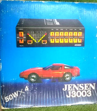 JENSEN J3003 7 band graphic CAR 4 power AMPLIFIER / EQUILIZER Booster 50W*4W