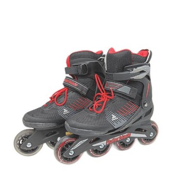 Rollerblade Inline Skates Herren Freizeit Zetrablade Schwarz Rot Größe 38 38 5
