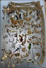 Vintage AVON Costume Jewelry Brooches Necklaces Pins Earrings Birds Horses Old