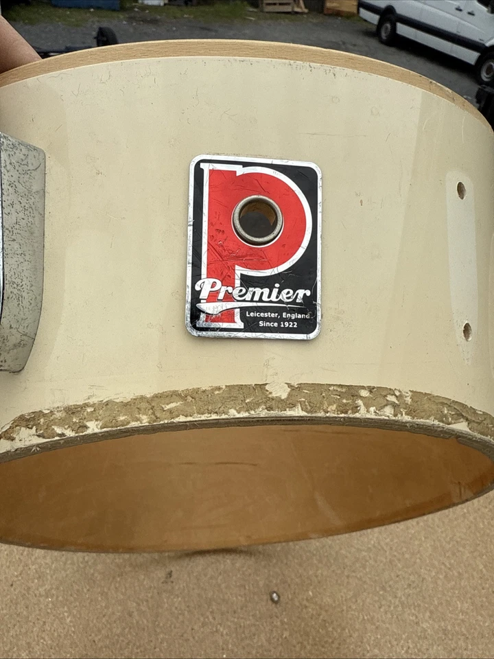 "De colección Premier Marching Tom Crema 10"" Shell solo hecho en Inglaterra" Foto 3 de 4