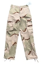 DCU Pants Trousers X-Small Short Tri-Color Desert Camo USGI RipStop NEW Unissued