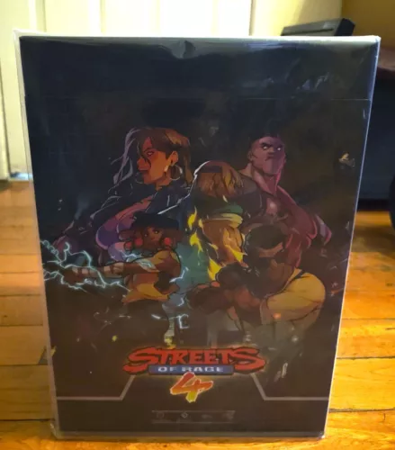 New Sealed Streets of Rage 4 Collector's Edition Limited Run PlayStation 4 PS4
