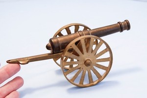 Metal Cannon Model Artillery War Battle