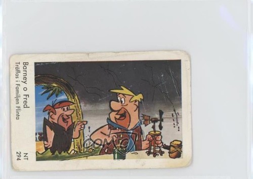 1963 Dutch Gum Star NT Set Barney Rubble Fred Flintstone #NT294 0i4g - Picture 1 of 3