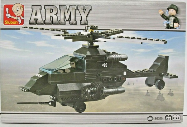 Sluban Army M38 - B6200 Kampfhubschrauber-image