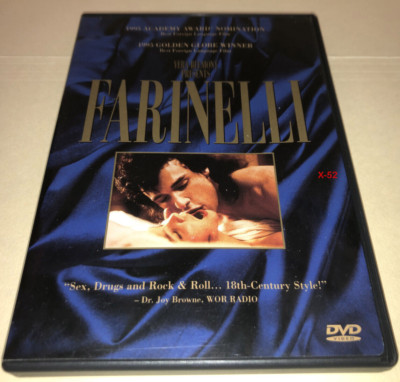Farinelli movie DVD bio pic 18th century Italian opera singer Carlo Broschi aka