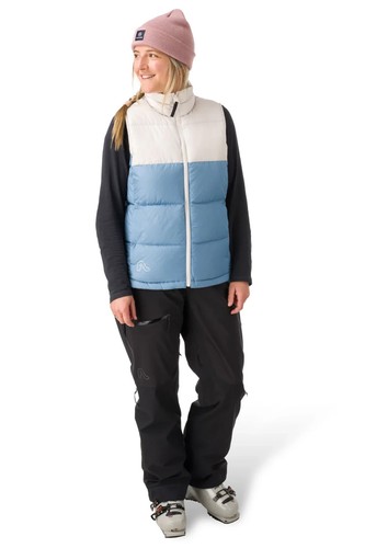 Flylow Laurel Vest - Women's - X-Large / Blue/Marble - Picture 2 of 5