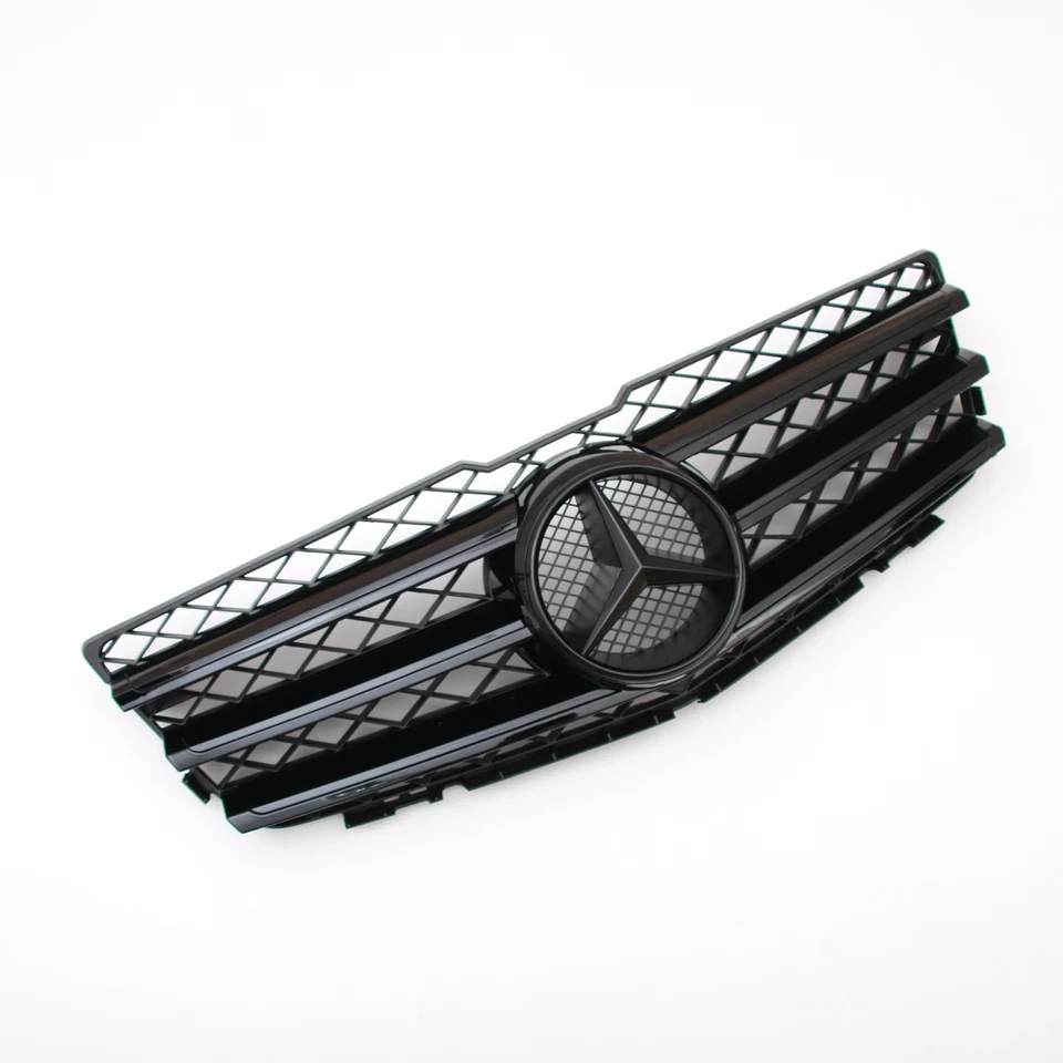 Front Bumper Grille w/Star For Mercedes Benz X204 2009-2012 GLK350 GLK280 GLK300 - Изображение 3 из 4