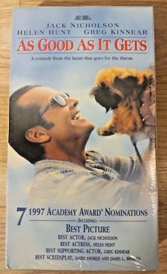 As Good as It Gets VHS Water Mark TRI STAR Sealed 1998