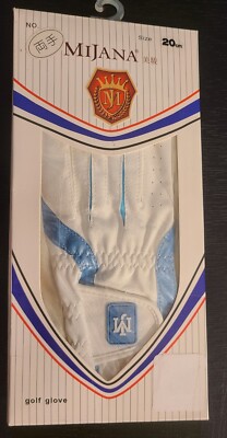MIJANA Ladies Professional Golf Glove Set Medium (20cm) Powder Blue