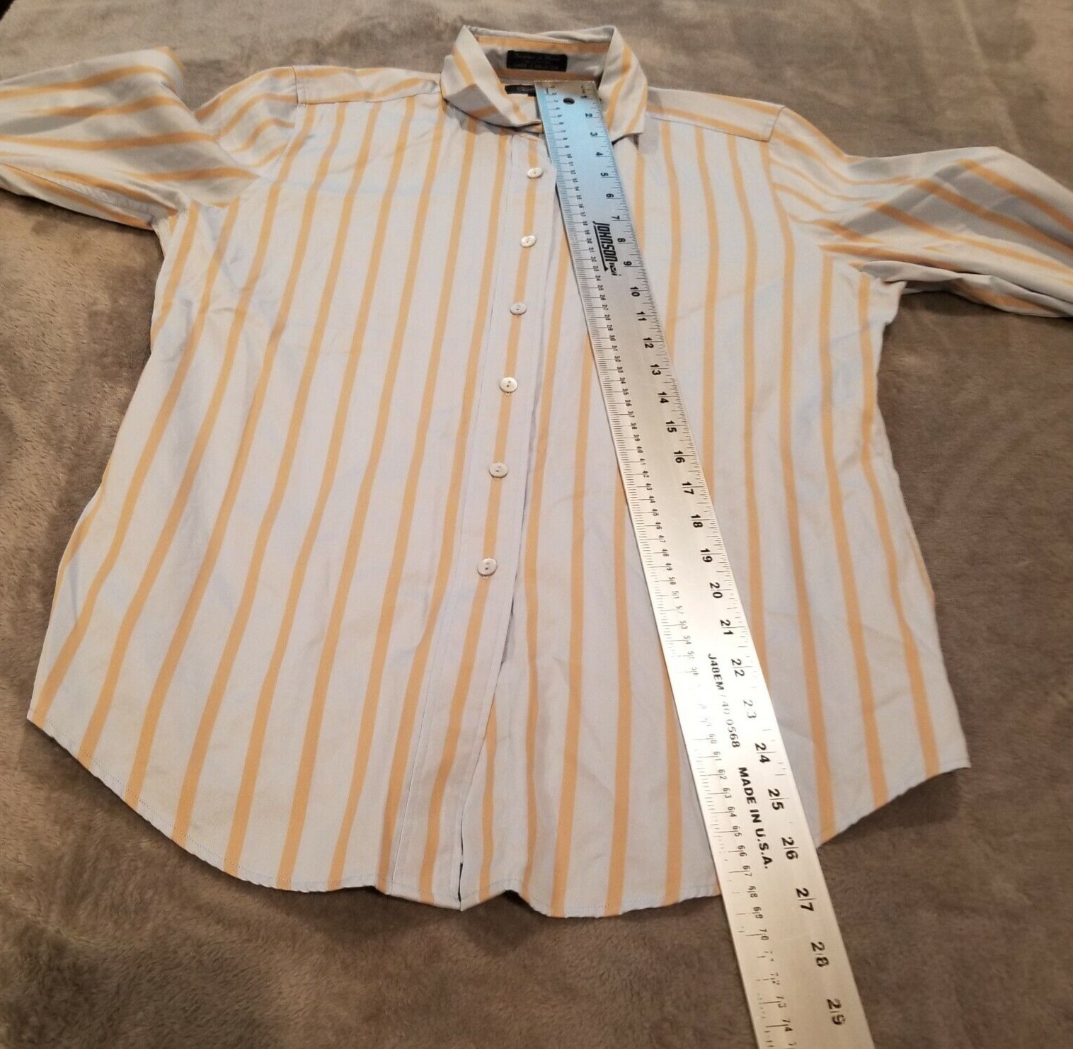 Faconnable Women's Medium Cotton Button-Down Top … - image 6