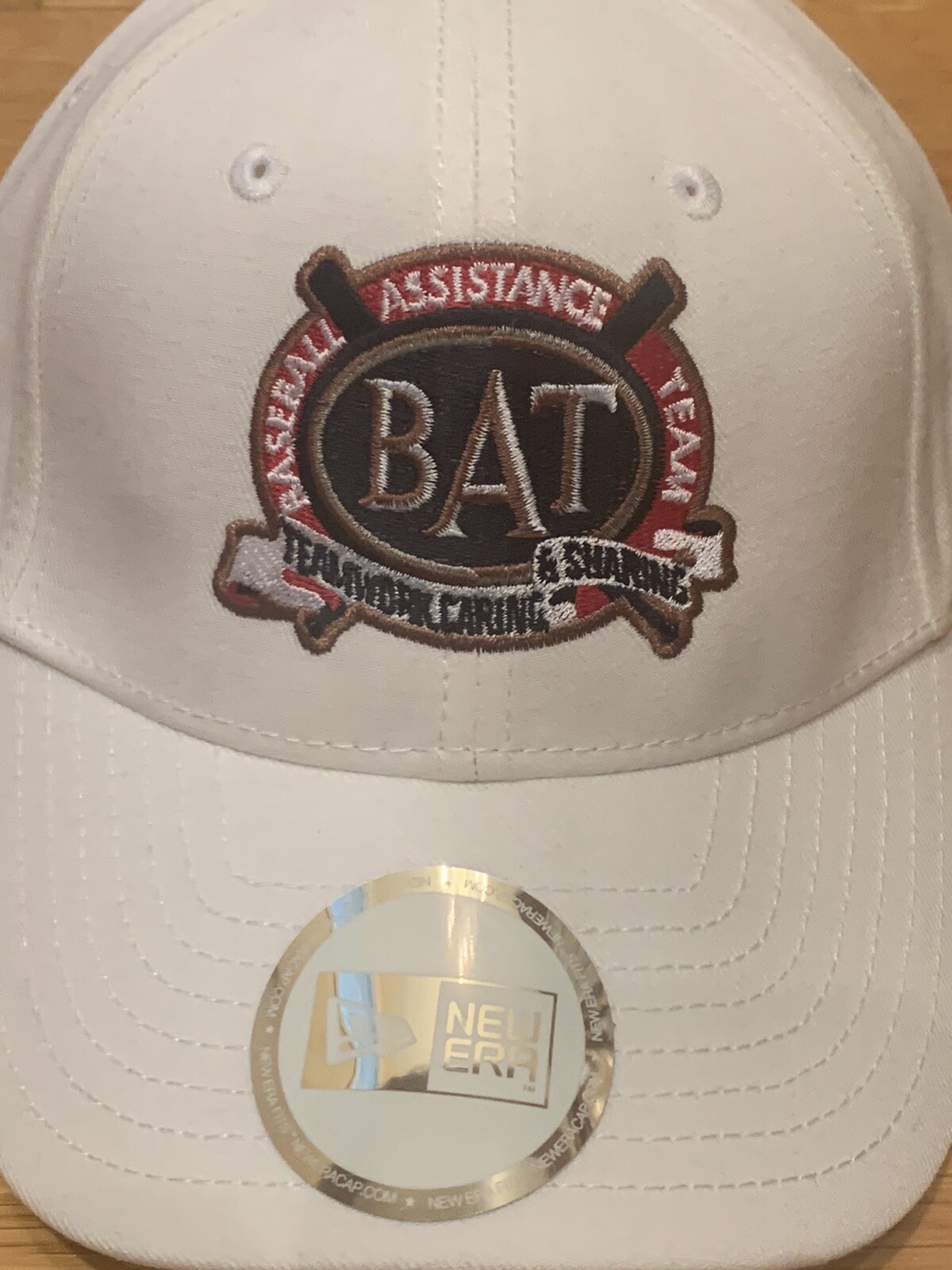NEW ERA B.A.T BASEBALL ASSISTANCE TEAM WHITE HATMLB CHARITYADJUSTABLE