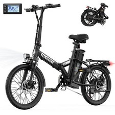 20" Folding Ebike 750W Peak 48V 7Speed City Commuter Electric Bicycle for Adults
