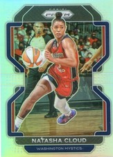2022 Panini Prizm WNBA NATSHA CLOUD #42 SILVER PRIZM MYSTICS