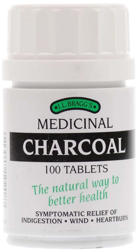Bragg's Charcoal - 100 Tablets