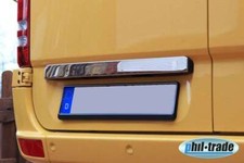 EDELSTAHL KOFFERRAUMLEISTE KENNZEICHEN passend f&uuml;r MB SPRINTER W906 | VW CRAFTER
