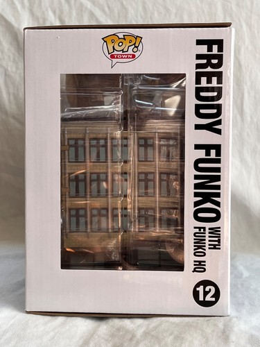 Funko POP! Town Freddy w/ Funko HQ #12 2020 ECCC Exclusive OFFICIAL CON STICKER - Picture 3 of 8