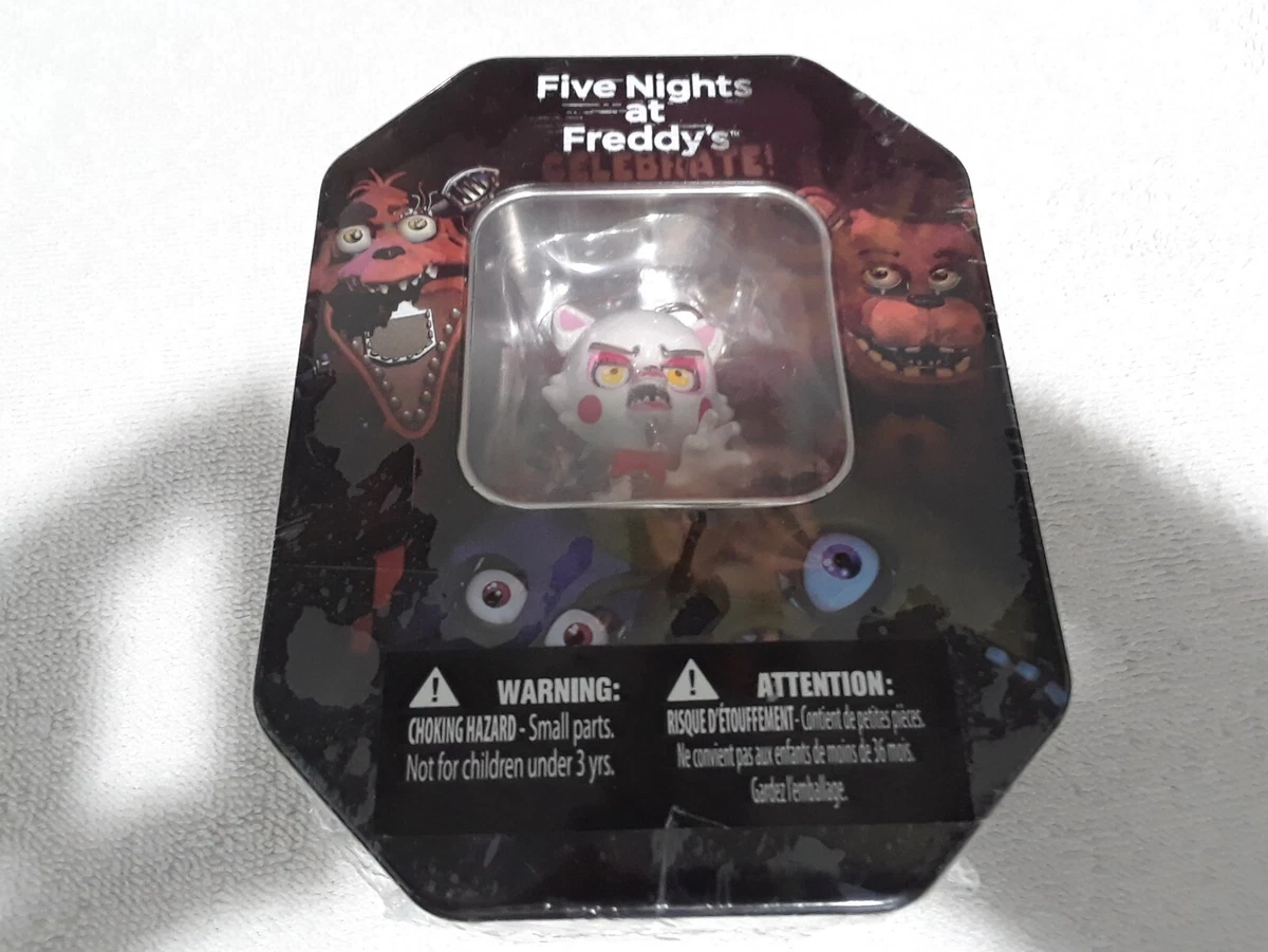 Five Nights at Freddy's Collectable Dog Tag Trading Card and Key Chain Tin  Set