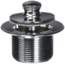 Watco 38305-CP Push Pull Closure Tub, Chrome Plated