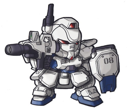 Pegatinas de calcomanía de vinilo Gundam Chibi Wave 3 2""- 4 - Imagen 13 de 16
