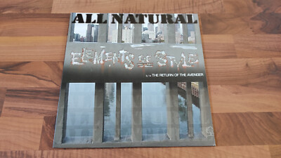 ALL NATURAL - ELEMENTS OF STYLE / THE RETURN OF THE AVENGER 12'' VINYL LP MOLEMEN