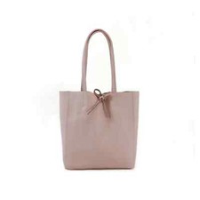 Women's Real Soft Leather Tote Shopper Bag Ladies Top Handle Large Tote Handbag