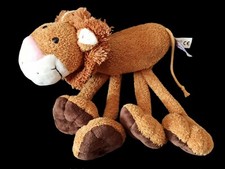 Sigikid Löwe Schlenker Stofftier ca 20 cm Braun Lange Beine Lion Plüschtier