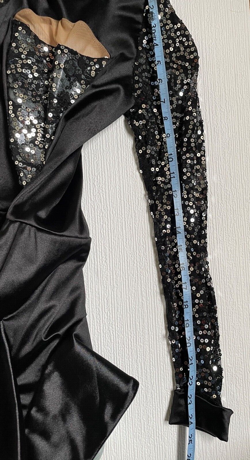 Lyrical black and silver girl dance costume size … - image 3