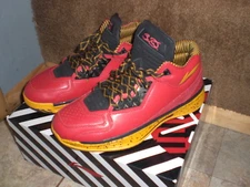 Dwyane Wade Li Ning CODE RED WOW Way of WADE Miami HEAT Basketball Shoes Men 13