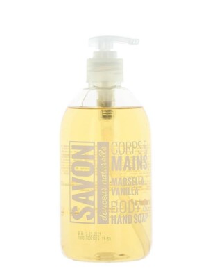 7,27 /L - 6x Sence Pump Körper- und Handseife - Marsella Vanilla - 500ml