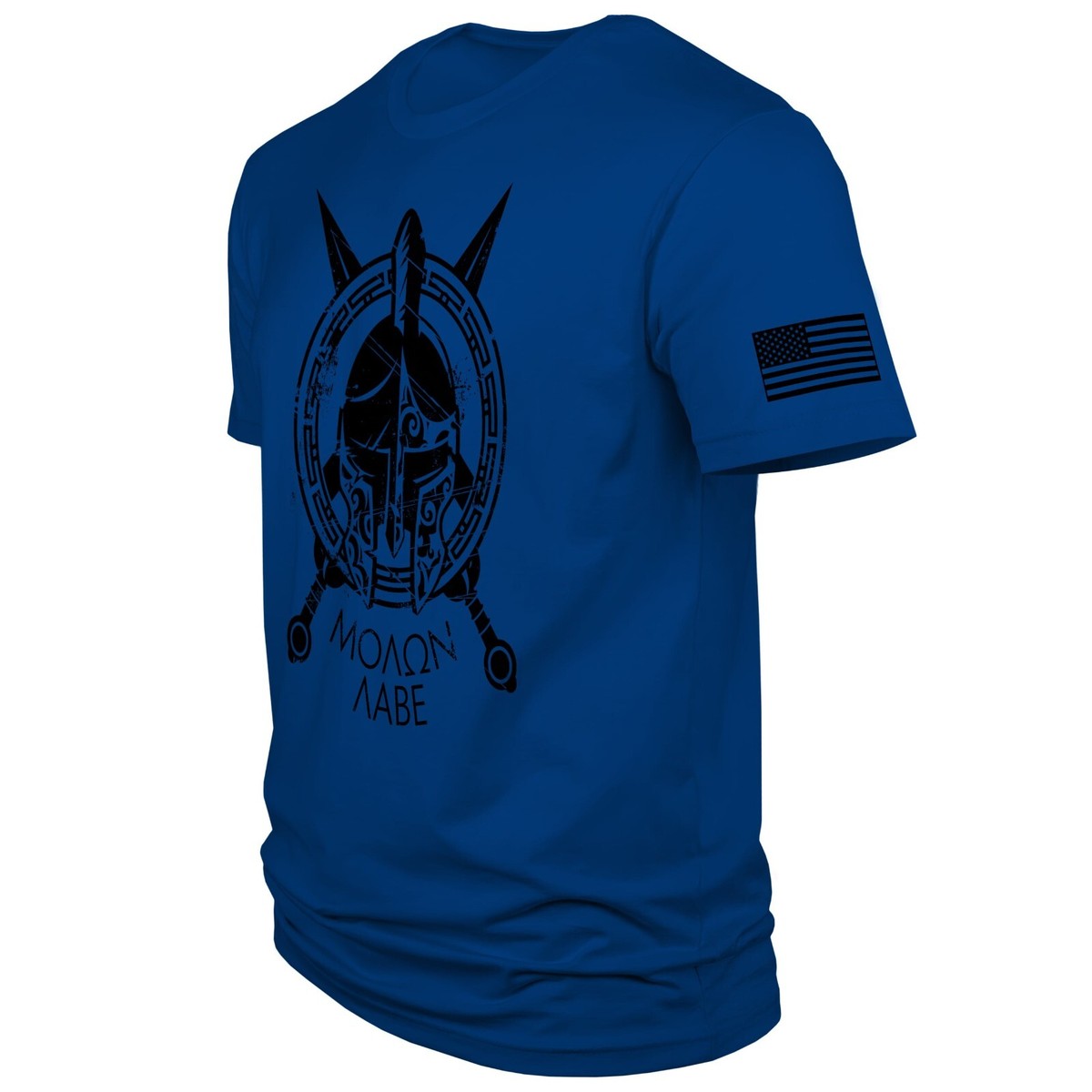 Mens Patriotic American Spartan Army Veteran 4th O T-Shirt - Foto 9