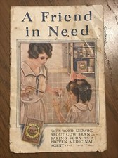 1922 Cow Brand Baking Soda Advertising Medicinal Uses For….