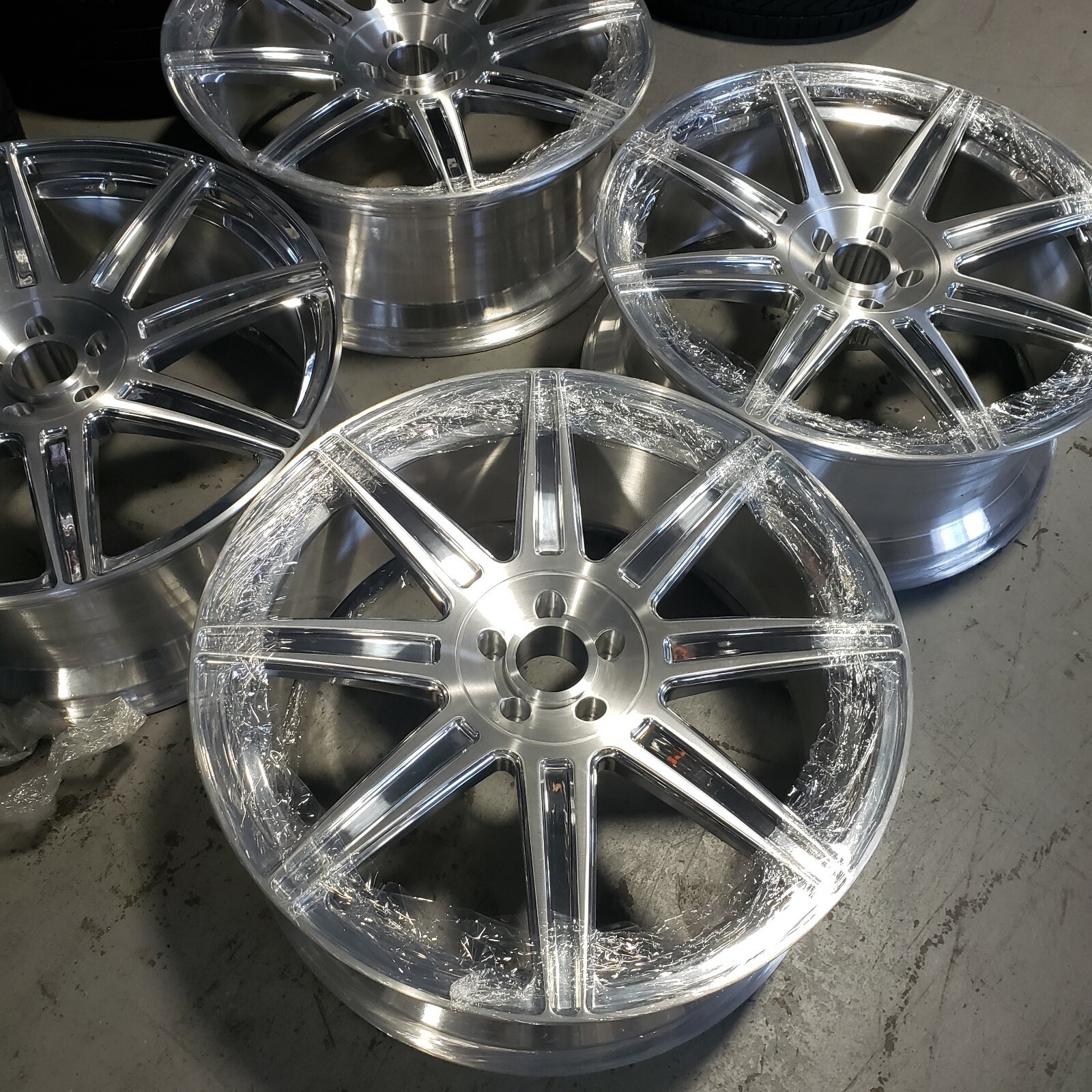 24" Avant Garde Luxury AGL22 Monoblock Forged Wheels Fits Rolls Royce Phantom