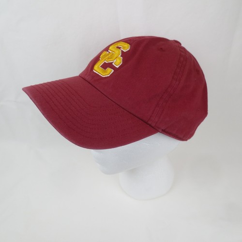 USC Trojans Strap Back Hat Cap Red Embroidered College Team Baseball Sports - Picture 4 of 16