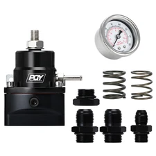 Fuel Pressure Regulator Kit 3-70PSI with AN8 Feed Port and AN6 Return Port