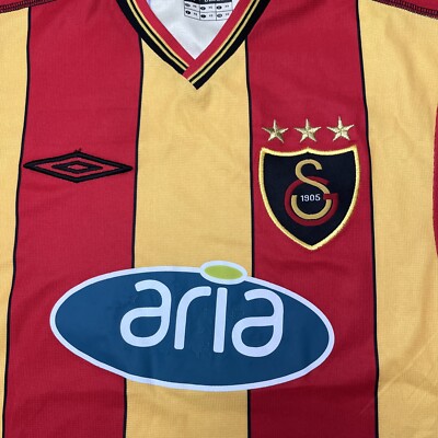 MAILLOT DE FOOTBALL À DOMICILE GALATASARAY 2002 2003 MAILLOT