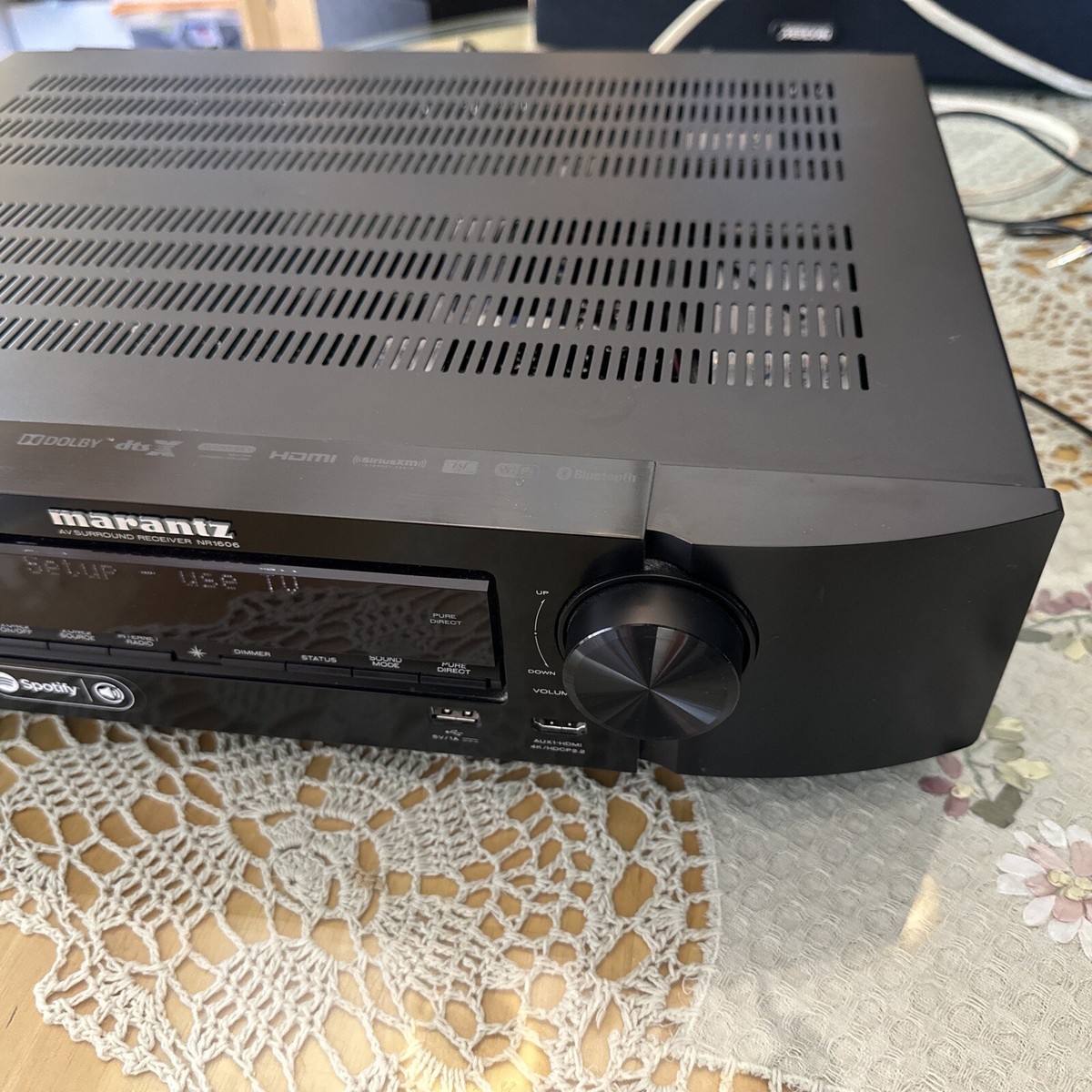 その他 marantz NR1606 Marantz NR1608 7.2-channel home theatre receiver with Wi-Fi