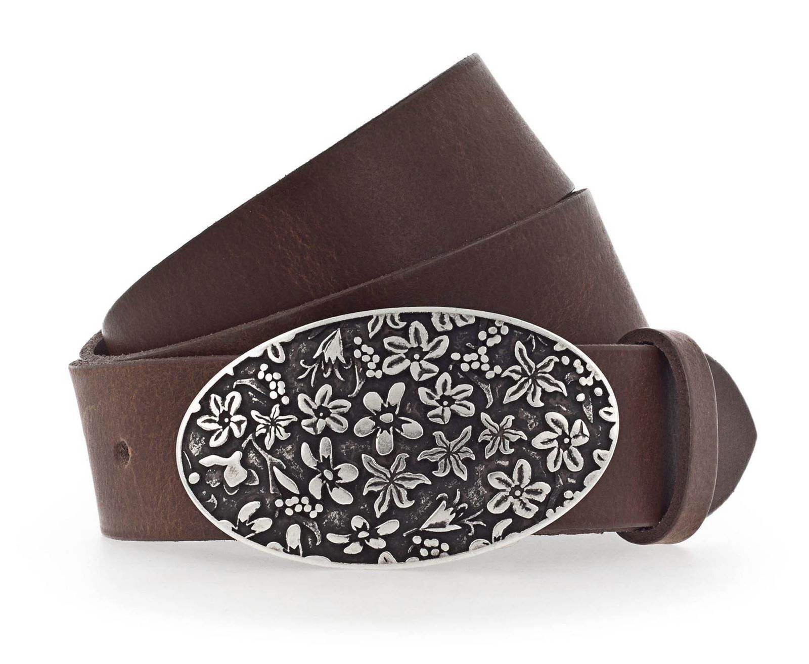 MUSTANG Women's Belt W80 Mid Brown