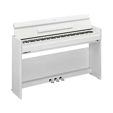Yamaha YDPS55 Arius Series Slim Digital Console Piano, White